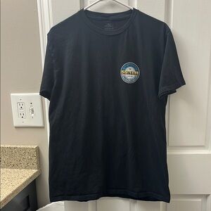 O'Neill Black Short Sleeve Tee with Scenic Logo